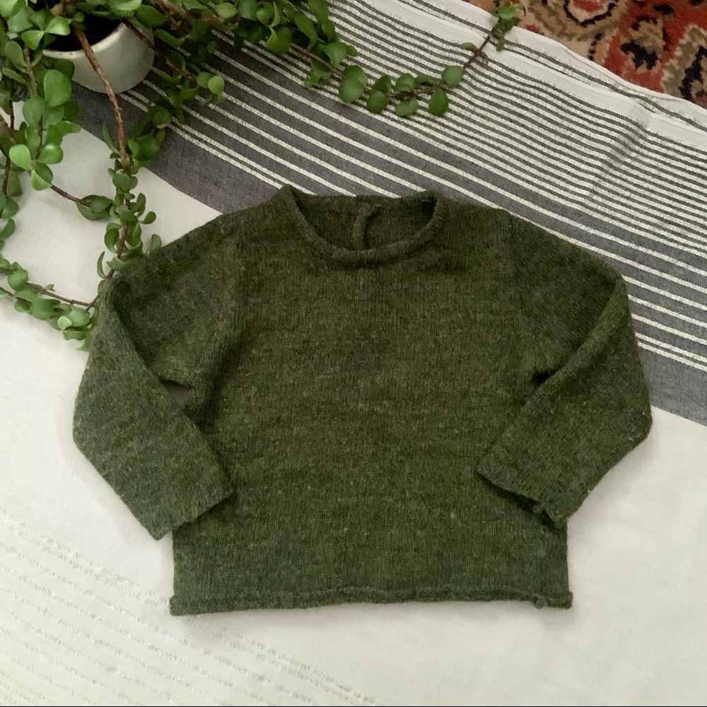 Vintage Italian Baby Fisherman Sweater